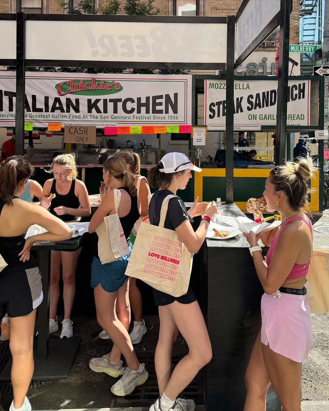 Love Wellness popup run